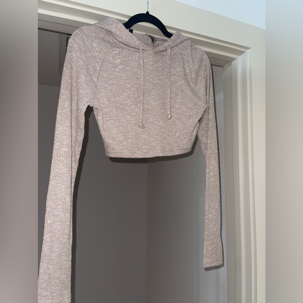 Taupe/nude Gymshark lounge hoodie